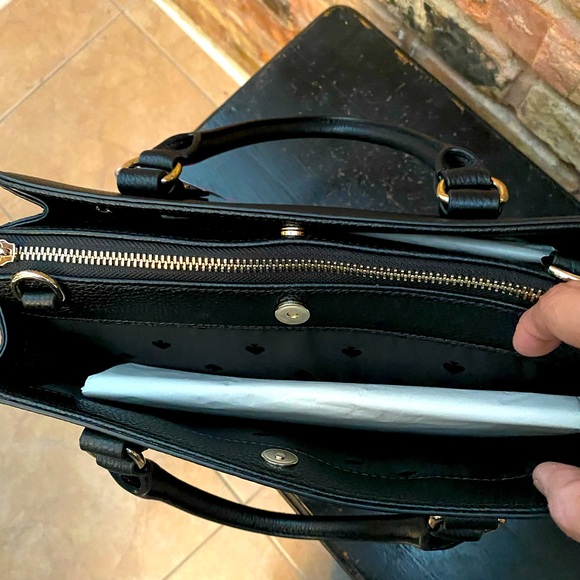 NWT KATE SPADE NEW YORK LEATHER SATCHEL - Picture 9 of 16